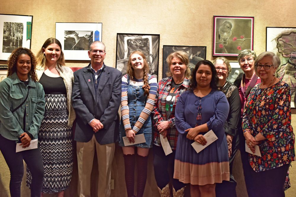 Central Texas Art Competition winners
